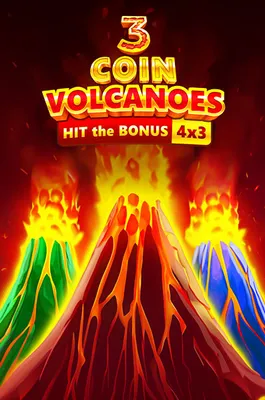 3 Coin Volcanoes tragamonedas explosiva P22